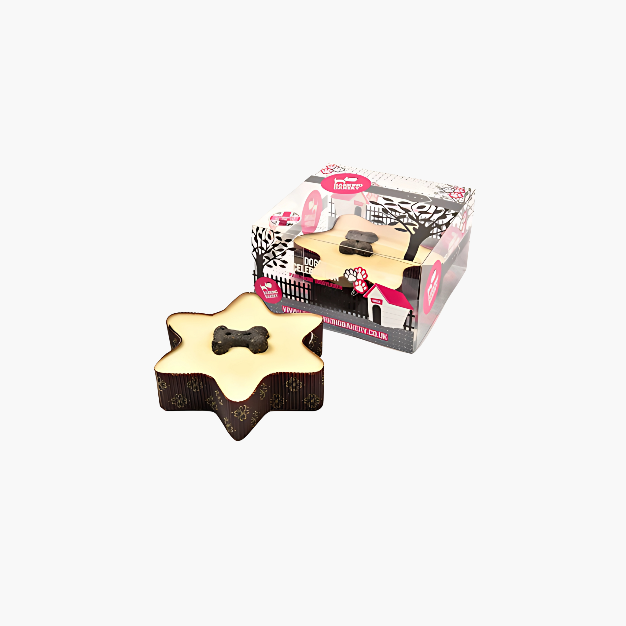 The Barking Bakery Hondentraktatie – Wit – hoogwaardige productfoto | PetGlobalShop