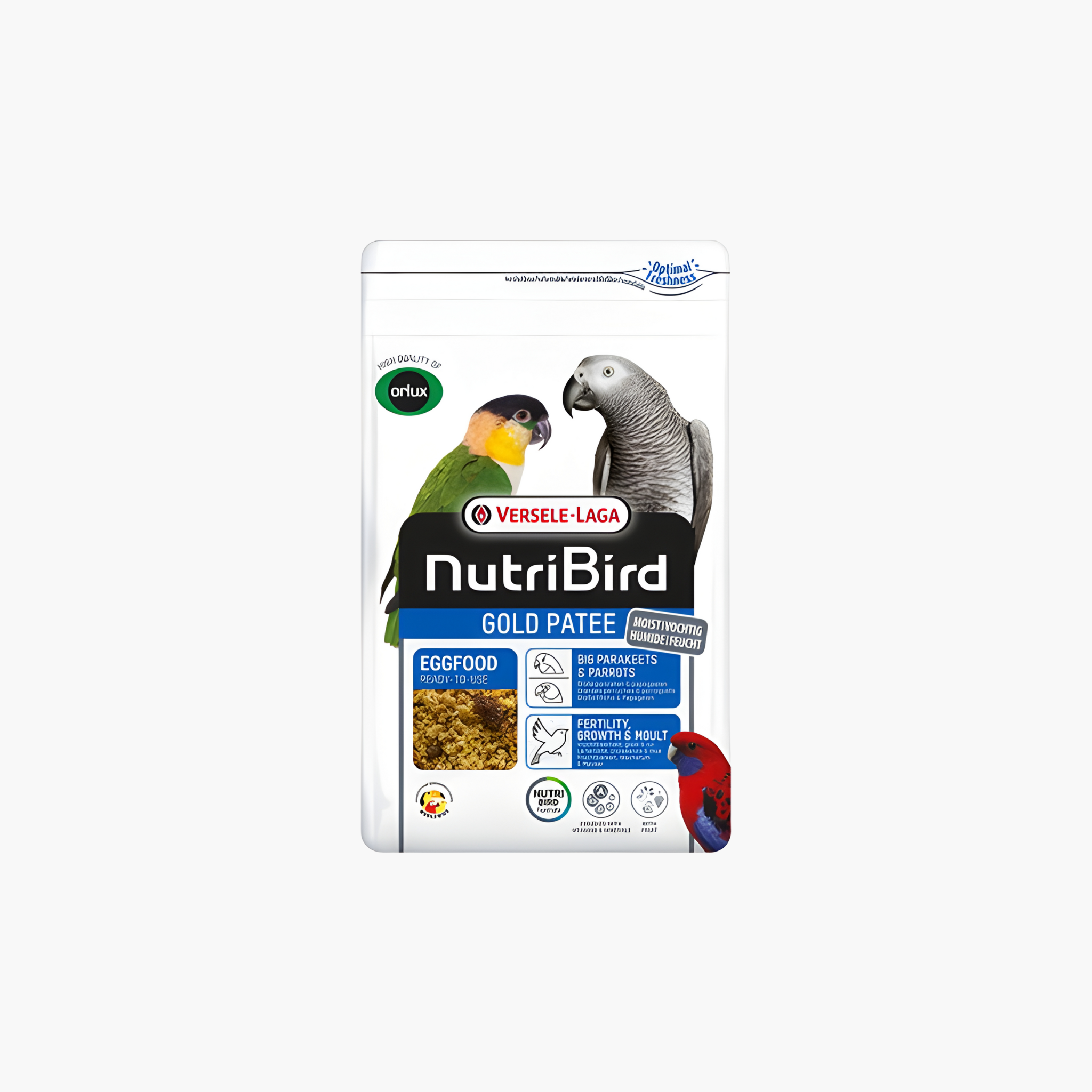 Nutribird Orlux Gold Pastete Eifutter für große Wellensittiche / Papageien